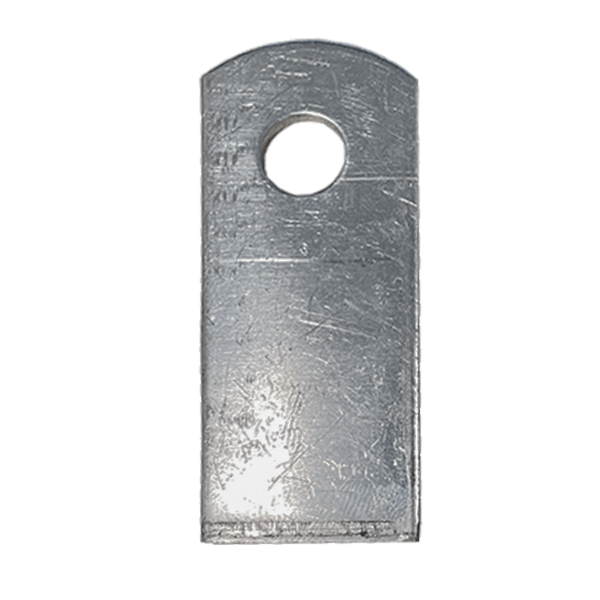 WELD TAB - 2-1/4" X 1" - ALUM