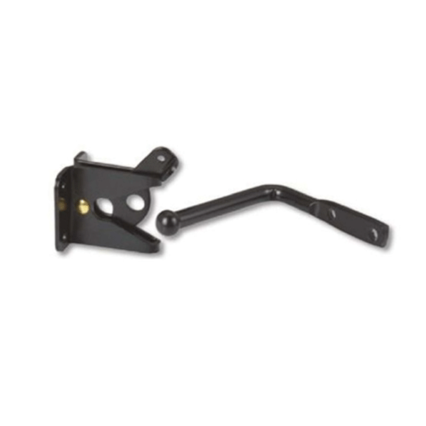 GRAVITY LATCH - 90 DEG STRIKE - BLACK