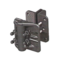 Thumbnail for CORNERSTONE CH200F NYLON SPRING HINGE - 4-WAY ADJUSTABLE - SELF-CLOSING - BLACK (PAIR)