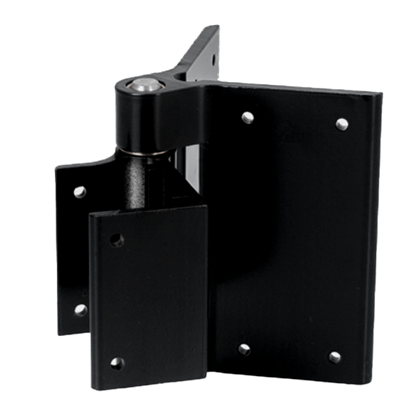 HEAVY DUTY - NON SELF-CLOSING HINGE - ALUM - BLACK