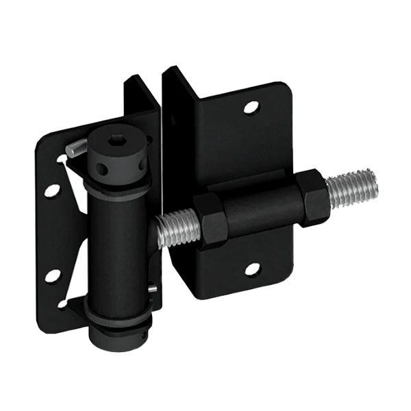 STAINLESS STEEL SPRING HINGE - BLACK (PAIR)