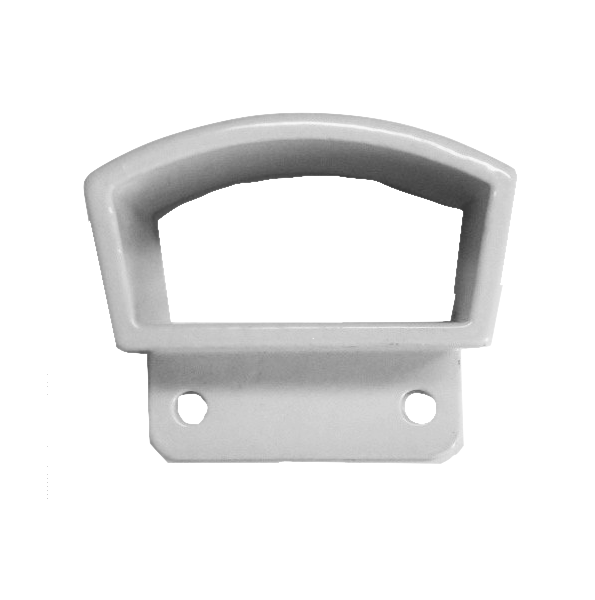 HR10 TOP WALL MOUNT - ALUM - WHITE