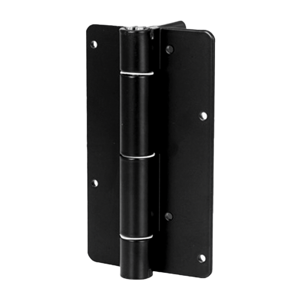 5-3/4" SPRING HINGE - ALUM - BLACK - SINGLE