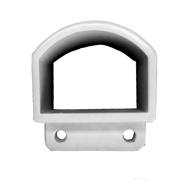 HR14 TOP WALL MOUNT - ALUM - WHITE