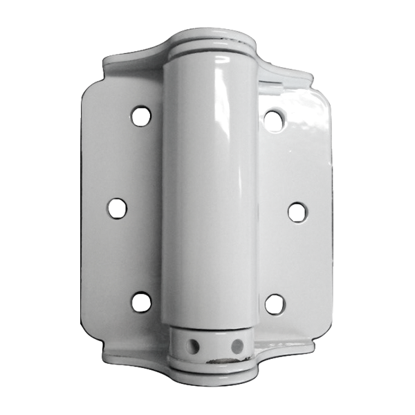 3" SPRING HINGE - GALV - WHITE