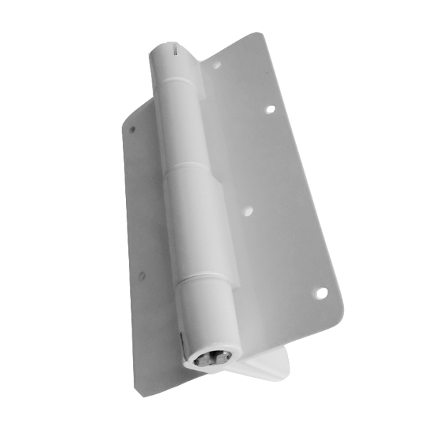 5-3/4" SPRING HINGE - ALUM - WHITE
SINGLE